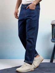 Kotty Men Straight Fit Low-Rise Stretchable Jeans