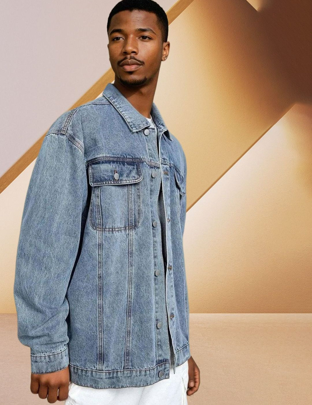 Kotty Open Front Denim Jacket