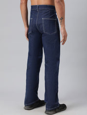 Kotty Men Jean Flared Low-Rise Stretchable Jeans