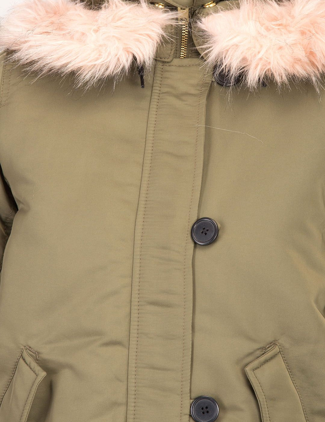 Kotty Women Brown Solid Insulator Parka