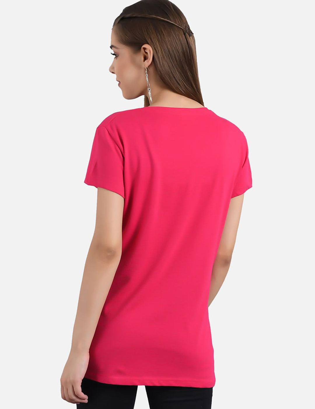 Kotty Women Pack Of 2 Printed Round Neck T-shirt