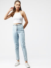 Kotty Women Blue Skinny Fit Jeans
