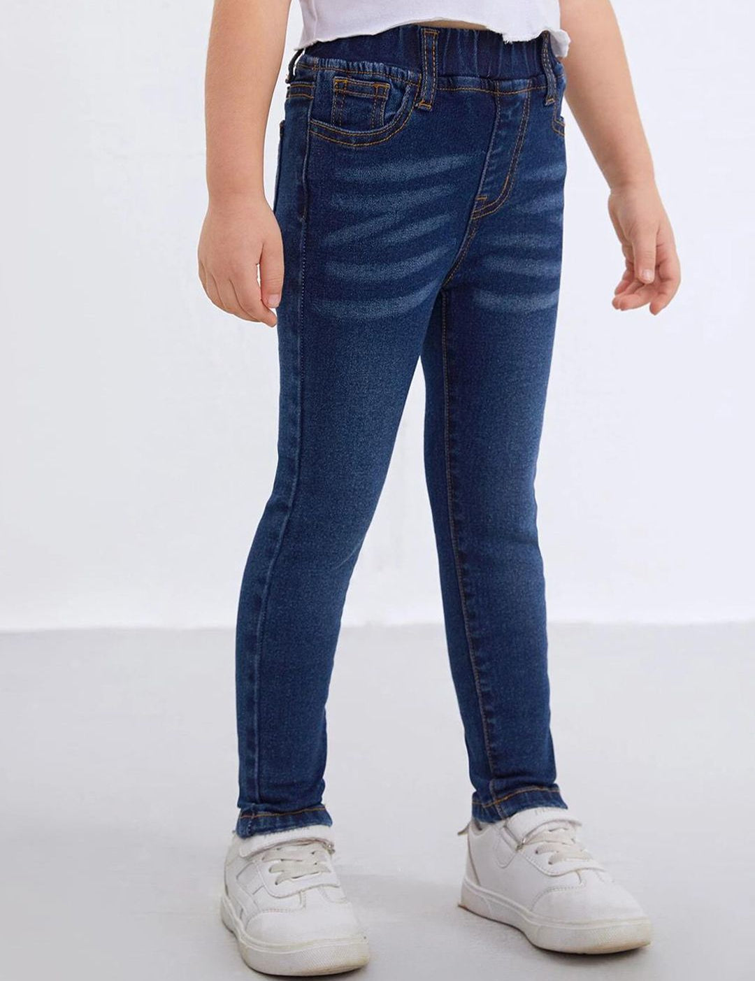 Kotty Girls Jean Skinny Fit Light Fade Cotton  Jeans