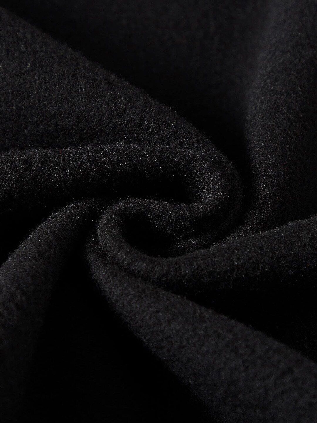 Kotty Round Neck Geometric Printed Fleece Sweatshirt