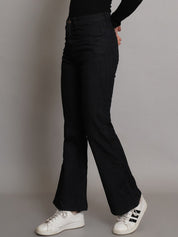 Kotty Women Clean Look Bootcut Fit High-Rise Stretchable Jeans