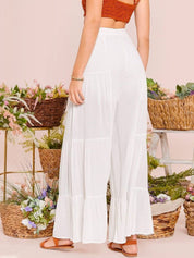 Kotty Women Relaxed Straight Leg High-Rise Trousers