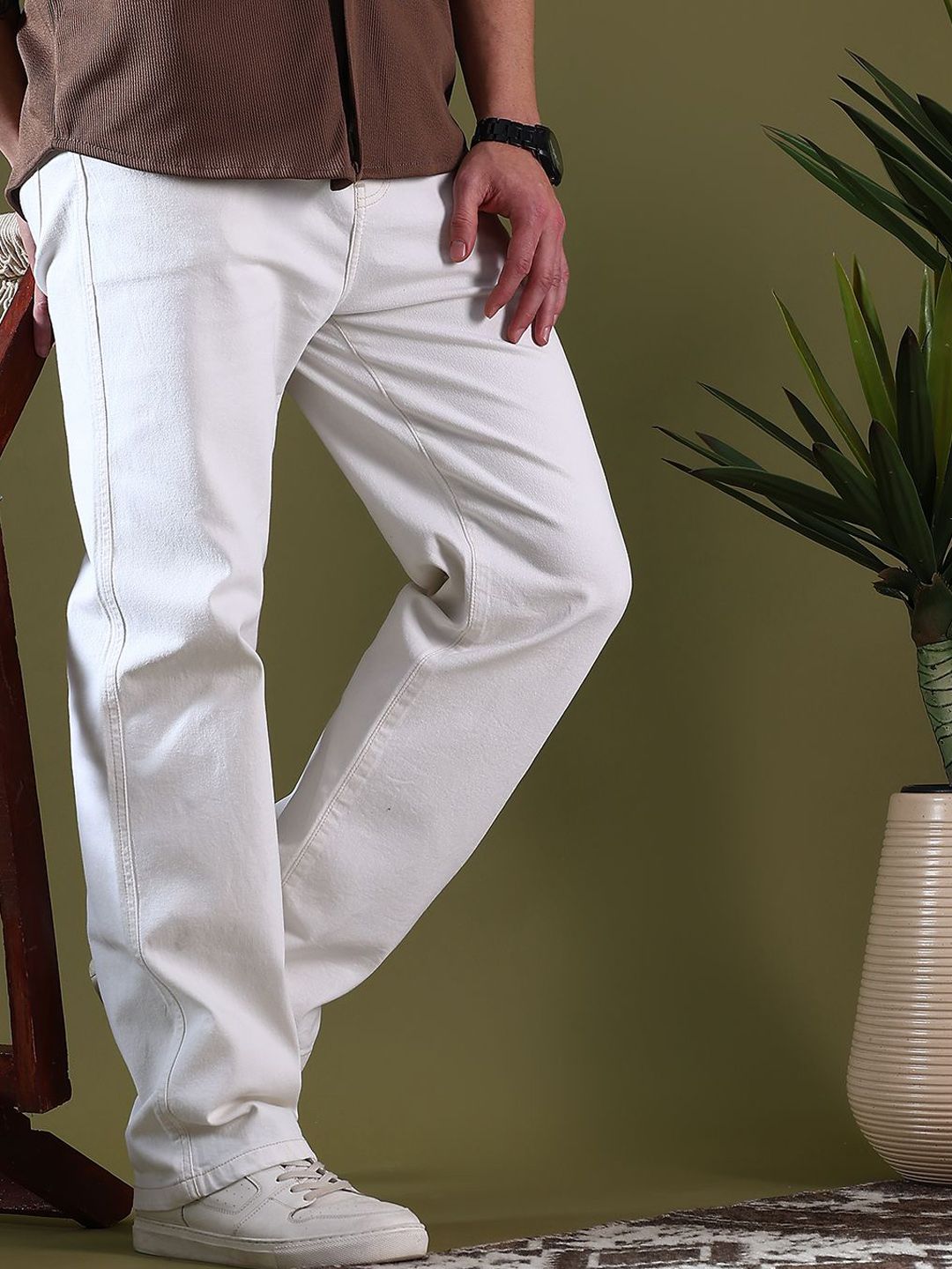 Kotty Men Jean Low-Rise Light Fade Stretchable Jeans