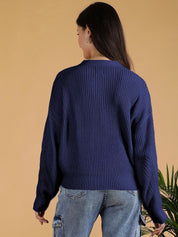 Kotty Women Long Sleeves Woolen Cardigan