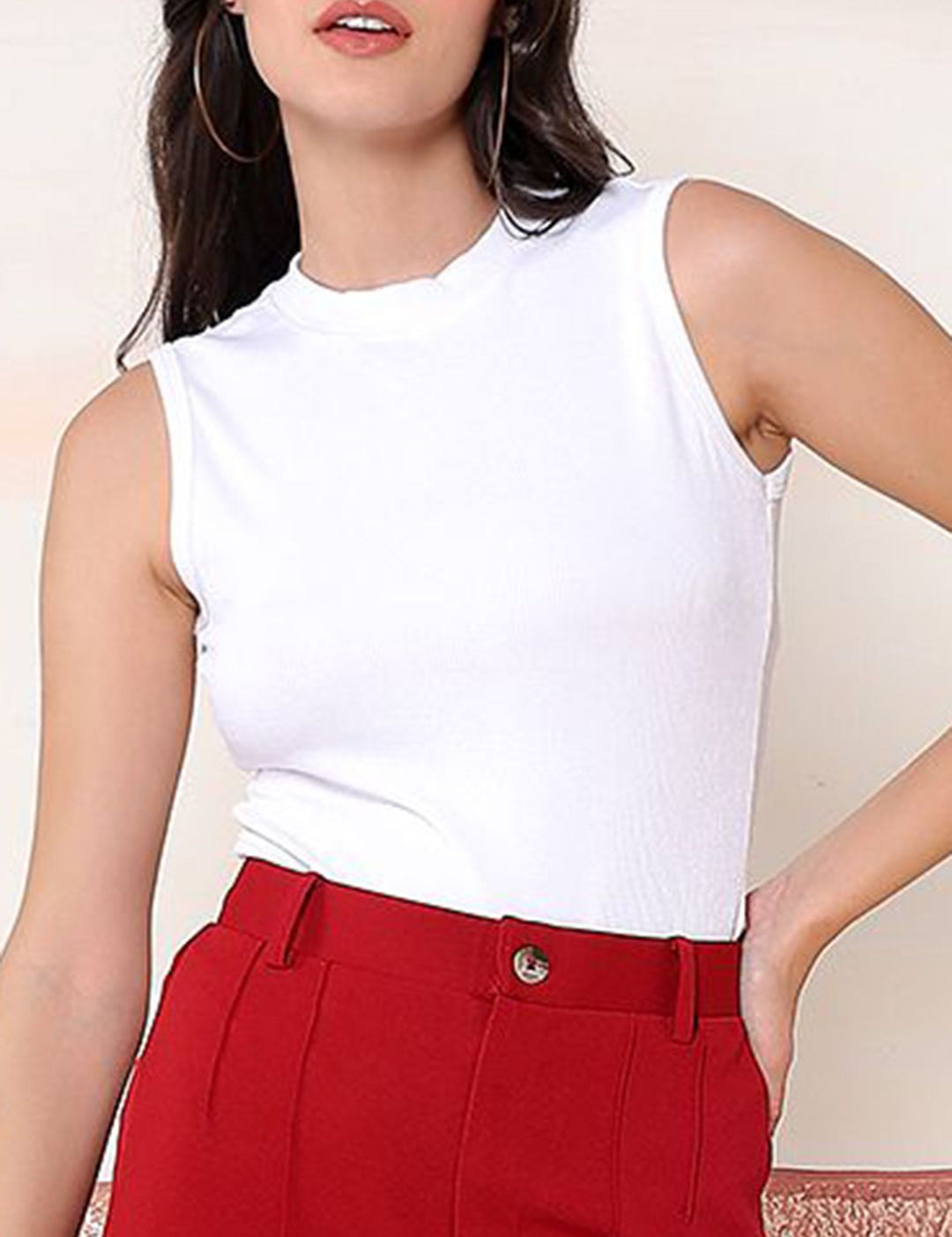 Kotty Relaxed Fit Round Neck Top With Trousers Co-Ords Set