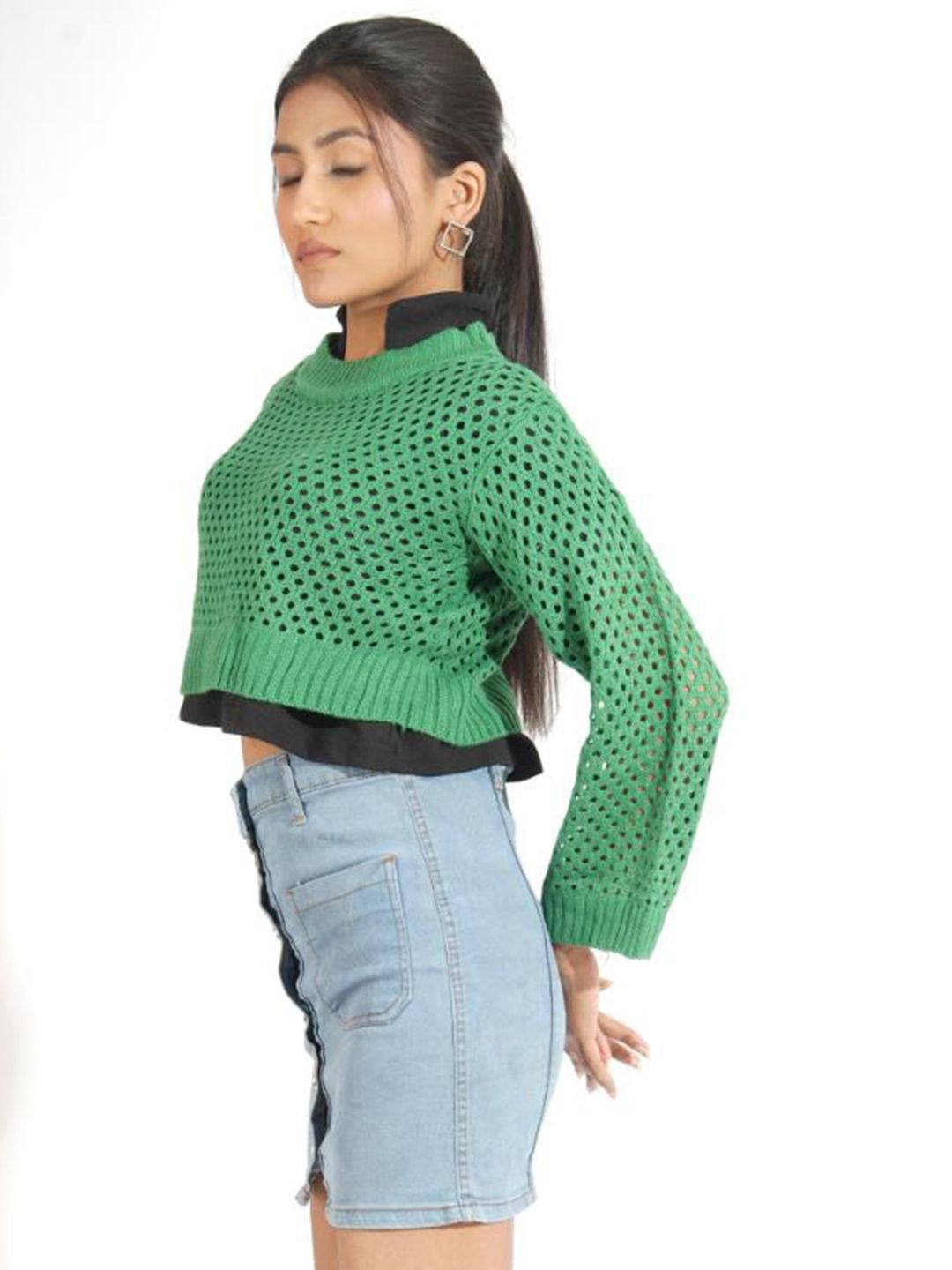 Kotty Women Crop Pullover