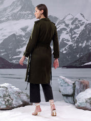 Kotty Women Double Breasted Overcoat