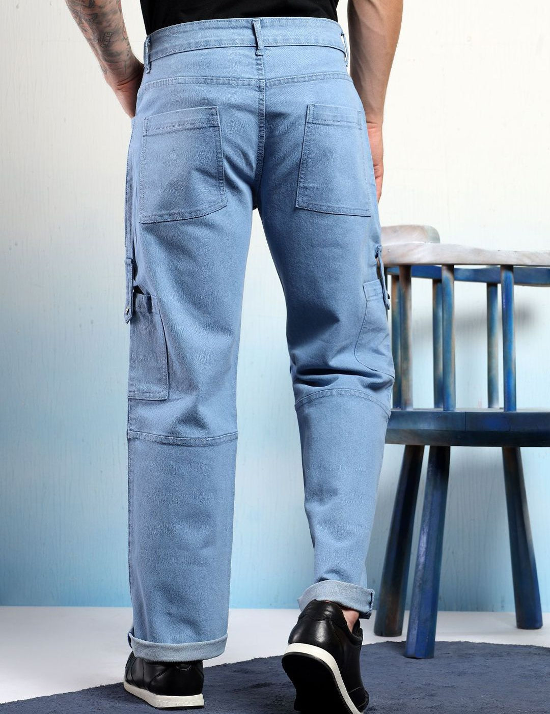 Kotty Men Regular Fit Mid-Rise Jeans