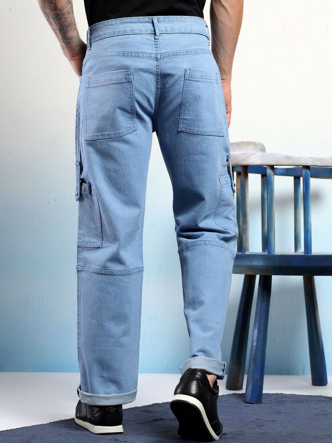 Kotty Men Regular Fit Mid-Rise Jeans