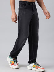Kotty Men Mid-Rise Jean Low Distress Heavy Fade Stretchable Cotton Jeans
