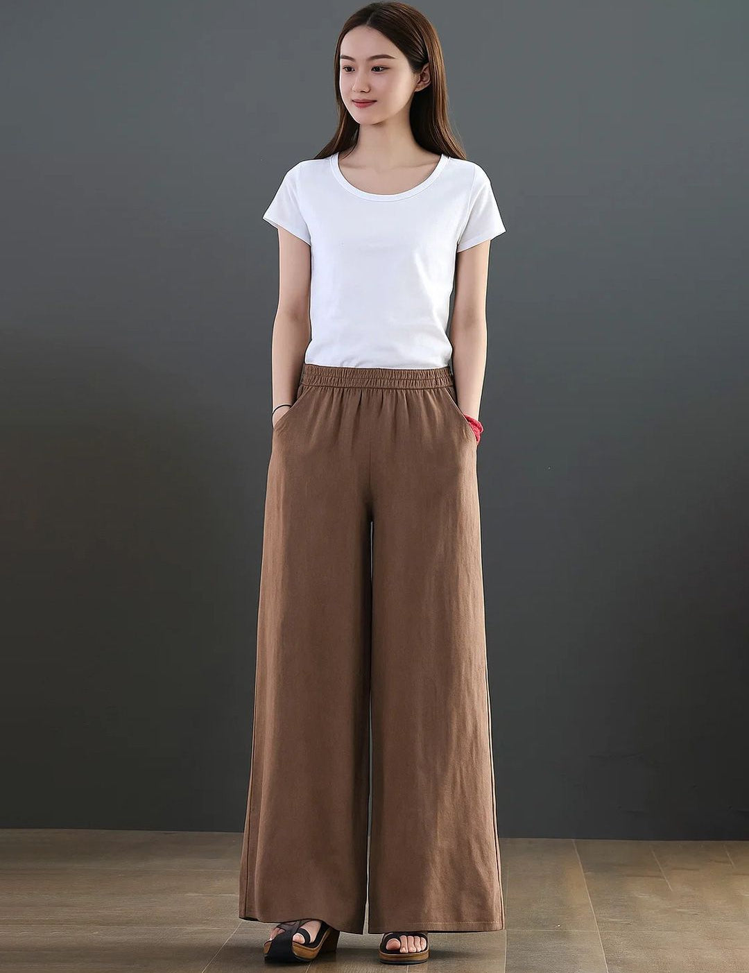 Kotty Women Loose Fit High-Rise RegularTrousers