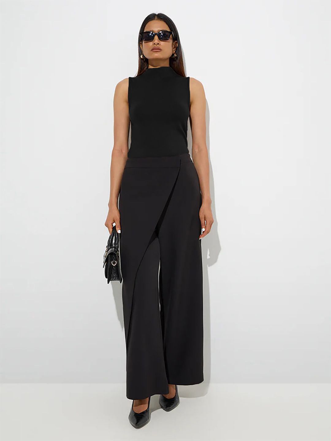 Kotty Pack Of 2 High Neck Fitted Top