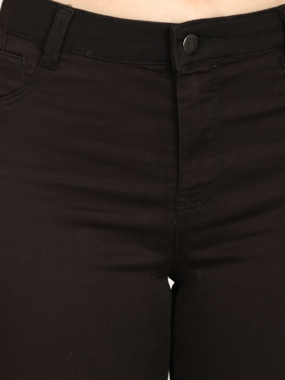 Kotty Women Black Skinny Fit High-Rise Clean Look Jeans