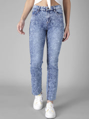 Kotty Women Blue Skinny Fit High-Rise Clean Look Jeans