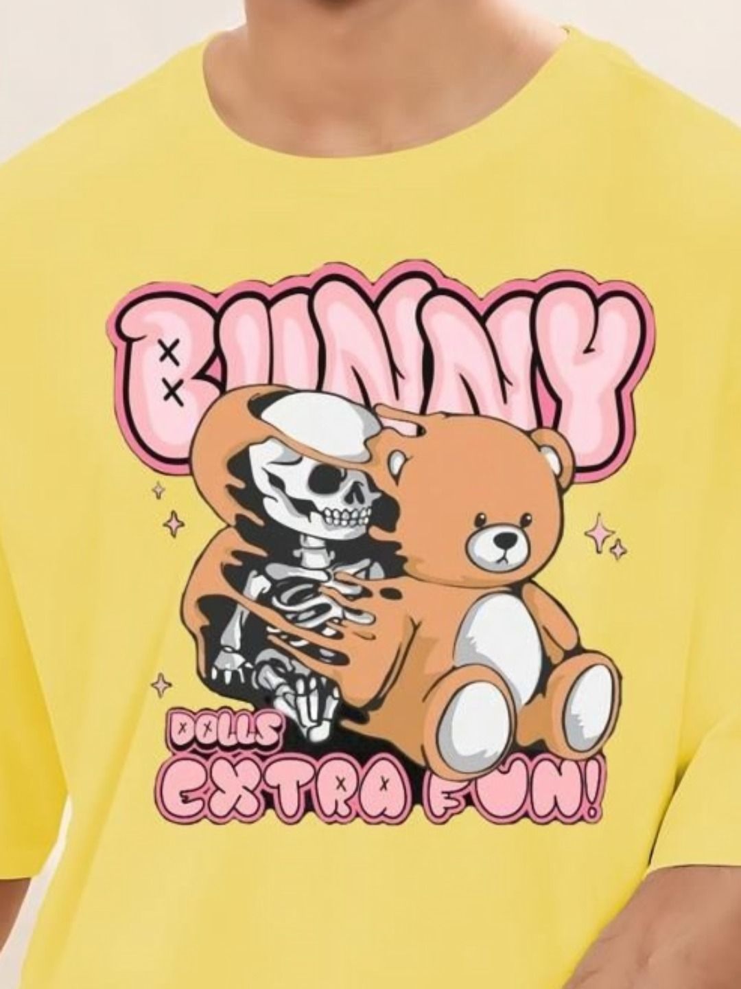 Kotty Men Printed  Applique T-shirt