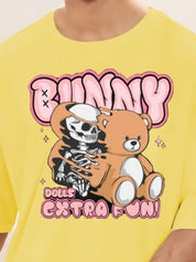 Kotty Men Printed  Applique T-shirt