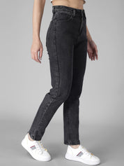 Kotty Women Black Skinny Fit High-Rise Clean Look Jeans