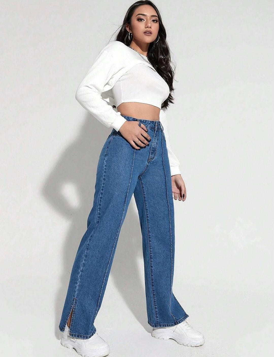 Kotty Women High-Rise Clean Look Stretchable Jeans