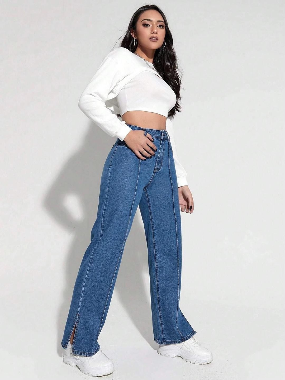 Kotty Women High-Rise Clean Look Stretchable Jeans