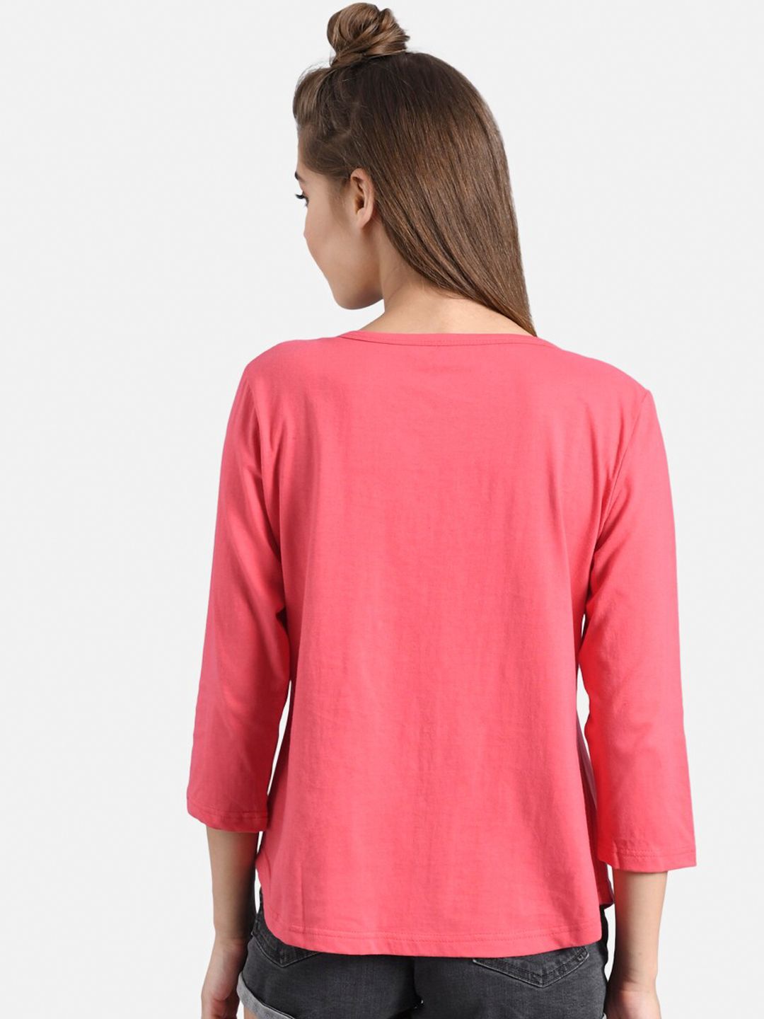 Kotty Women Set of 2 Round Neck T-shirts