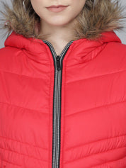 Kotty Women Red Lightweight Padded Jacket