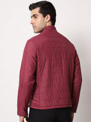 Kotty Men Maroon Outdoor Padded Jacket