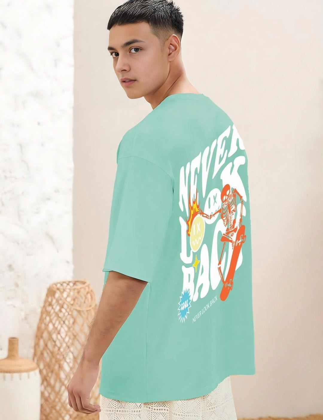 Kotty Men Graphic Drop-Shoulder T-shirt