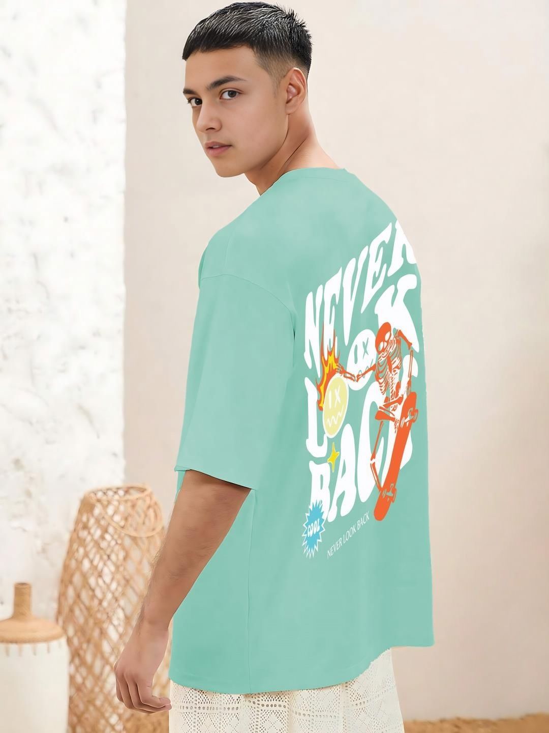 Kotty Men Graphic Drop-Shoulder T-shirt