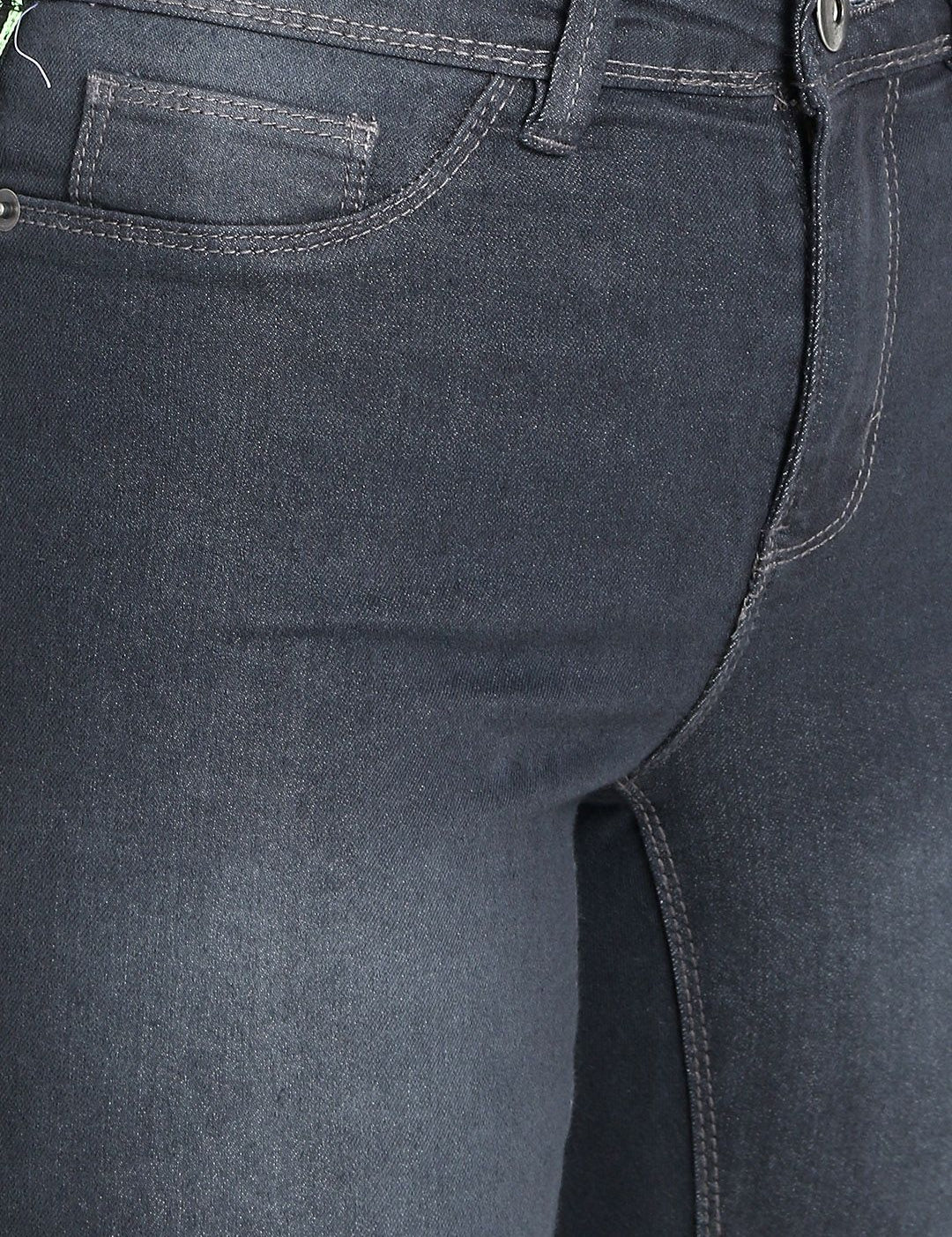 Kotty Women Black Skinny Fit High-Rise Clean Look Jeans