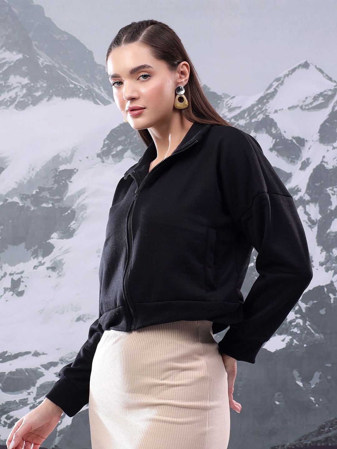 Kotty Women Front-Open Sweatshirt