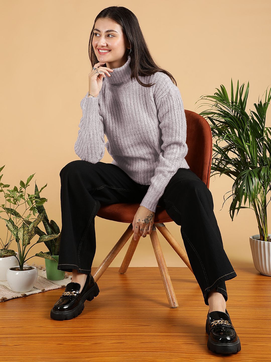 Kotty Women Cable Knit Pullover