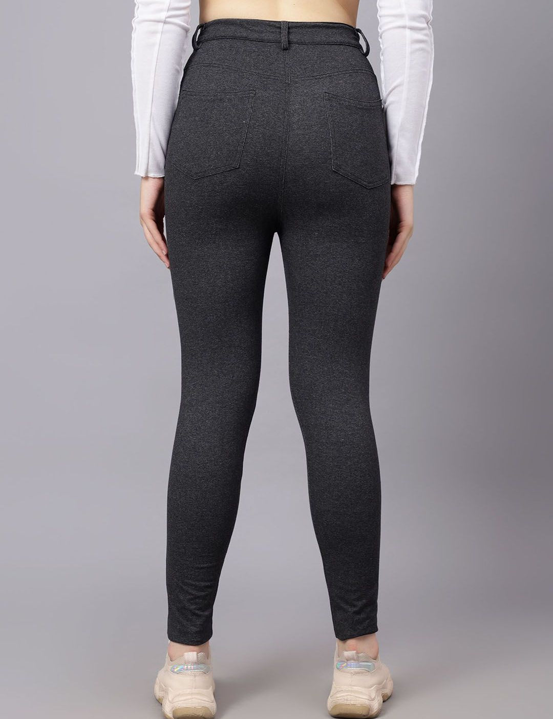 KOTTY Basics Women Skinny Fit High-Rise Stretchable Jeans