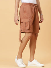 Kotty Men Low-Rise Cargo Shorts