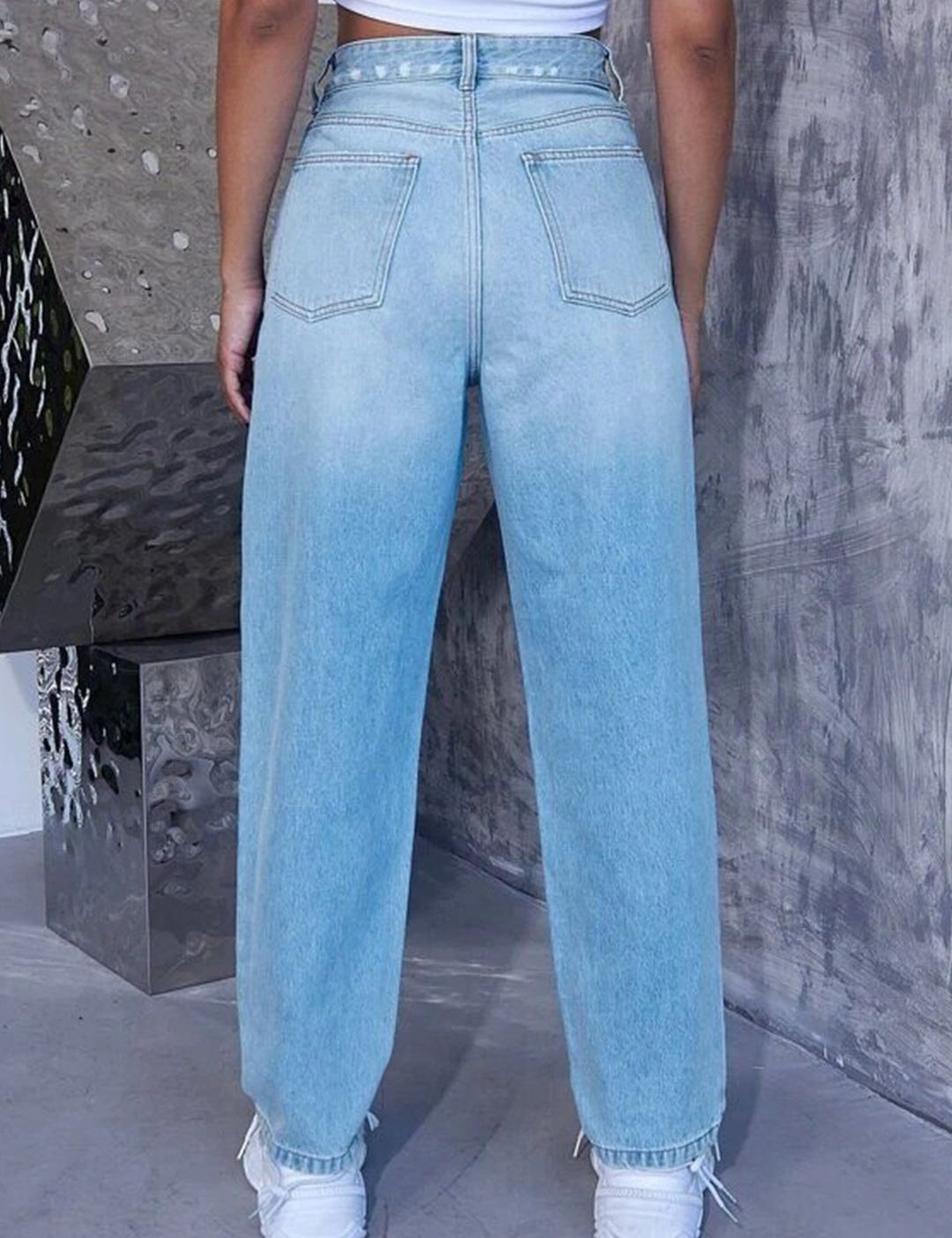 Kotty Women Blue High-Rise  Light Fade Jeans