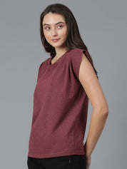 Kotty Round Neck Extended Sleeves T-shirt