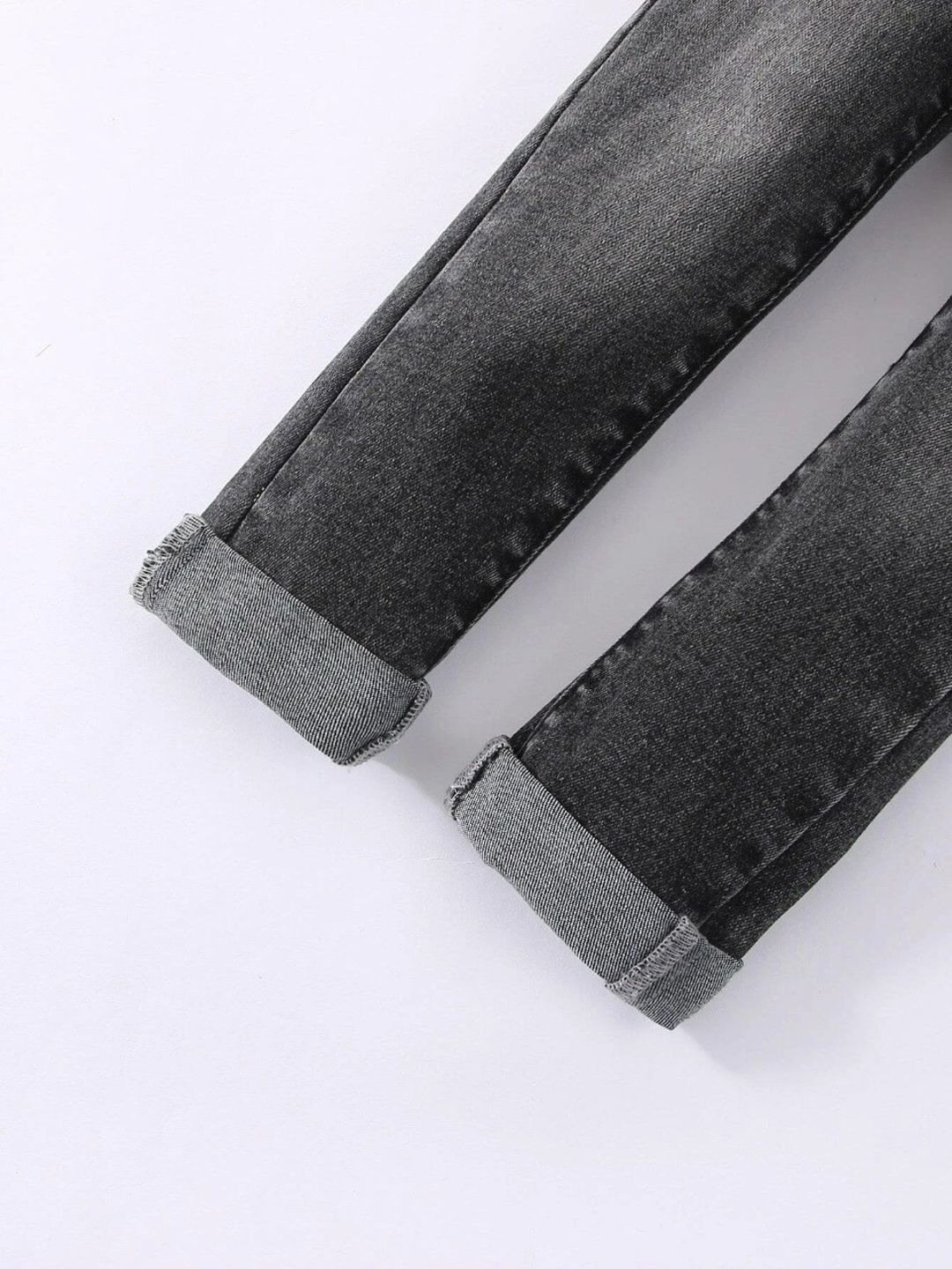 Kotty Boys Black Jean Straight Fit Light Fade Jeans