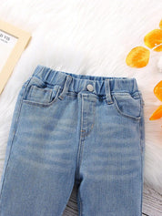 Kotty Girls Jeans Mid Rise Croppped Cotton  Jeans