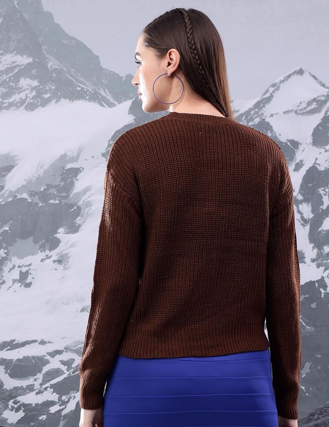 Kotty Women Ribbed Pullover Sweater