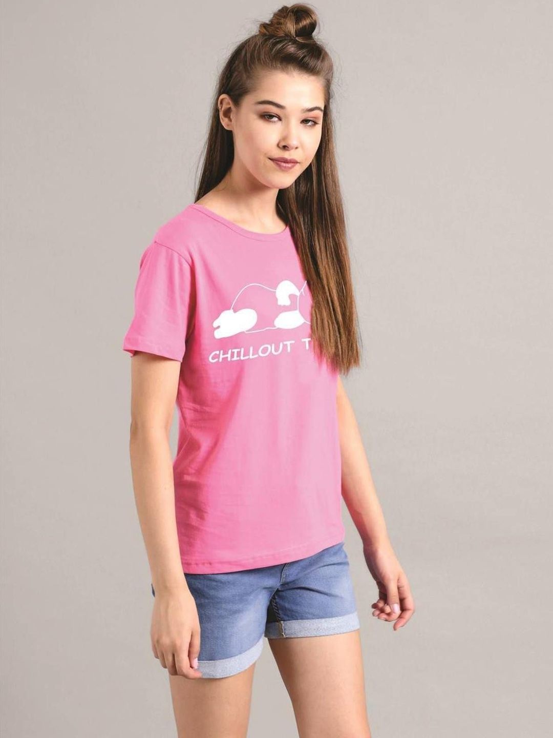 Kotty Women Typography Printed T-shirt