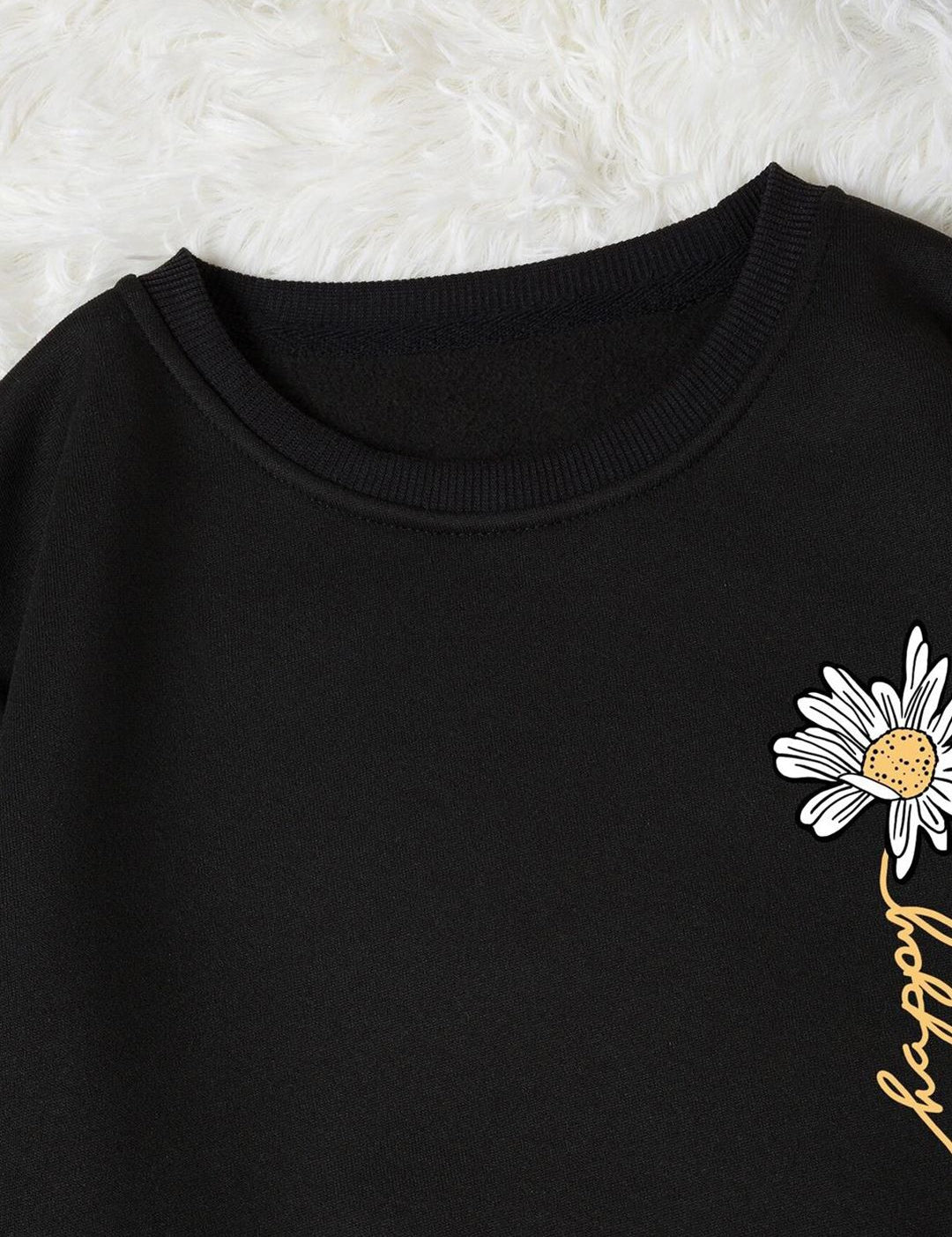 Kotty Round Neck Cotton Sweatshirt