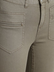 Kotty Women Taupe Skinny Fit High-Rise Clean Look Jeans