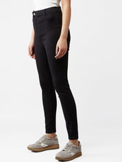 Kotty Women Black Skinny Fit Jeans