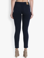 Kotty Women Black Skinny Fit High-Rise Clean Look Jeans