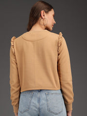 Kotty Women Beige Sweatshirt