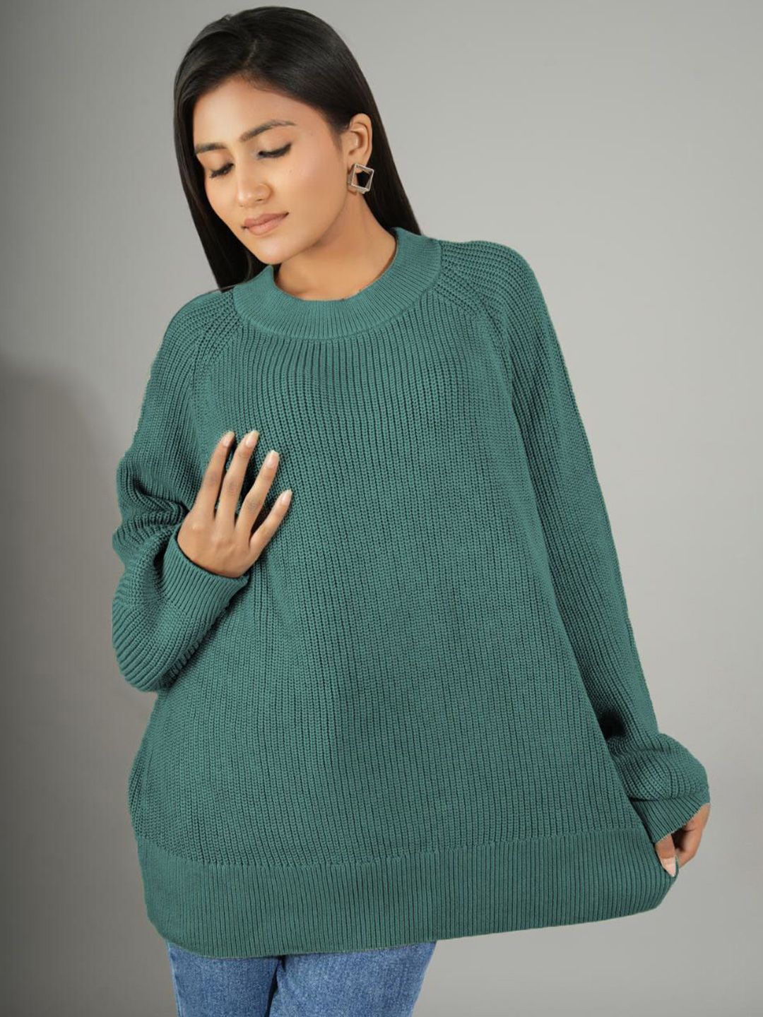 Kotty Women Round Neck Long Sleeves Pullover