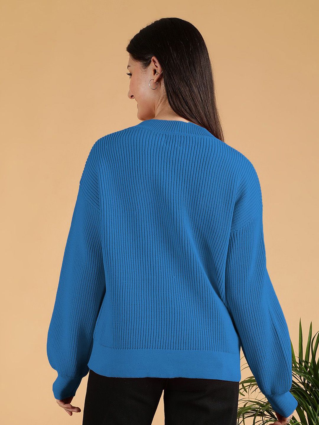 Kotty Women Cotton Ribbed Pullover
